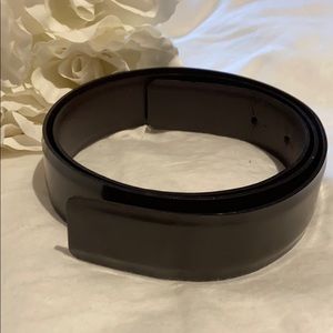 Max Mara brown leather belt